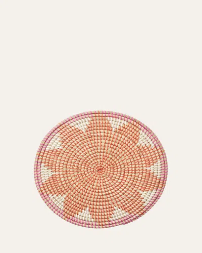 Kim Seybert Majorelle Placemat In Pinkorange