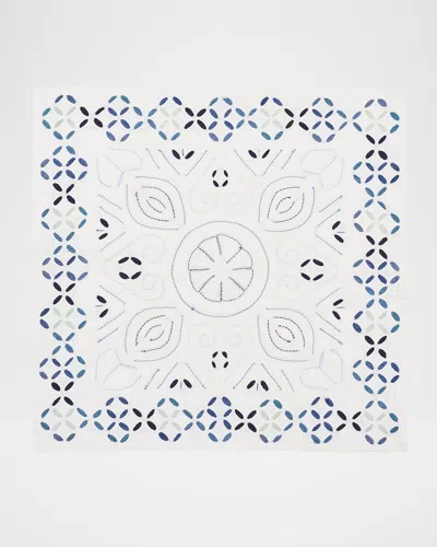 Kim Seybert Malta Napkin In Blue