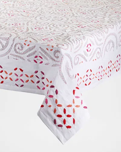 KIM SEYBERT MALTA TABLECLOTH, 58" X 126"