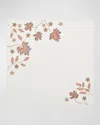 Kim Seybert Maple Hues Napkin In White/multi
