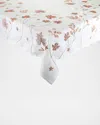 Kim Seybert Maple Hues Tablecloth, 54" X 108" In White/multi