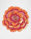Kim Seybert Marigold Beaded Placemat In Multi