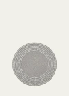 Kim Seybert Matrix Beaded Placemat In Gray