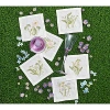 Kim Seybert Meadow Embroidered Cocktail Napkins, Set Of 6 In Multi