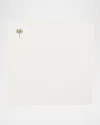 Kim Seybert Palm Tree Linen Napkin In White/multi