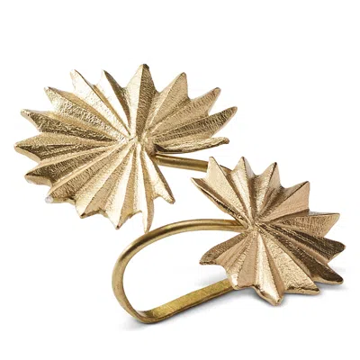 Kim Seybert Palmera Napkin Ring In Gold