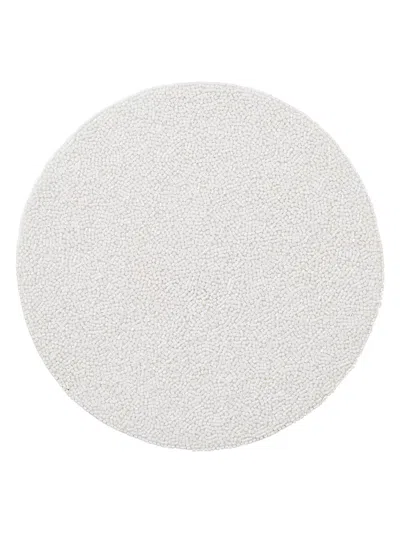 Kim Seybert Perennial Beaded Placemat In White
