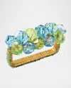 Kim Seybert Pop Rocks Napkin Ring In Blue/green