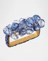 Kim Seybert Pop Rocks Napkin Ring In Navy/blue