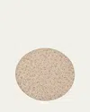 Kim Seybert Rapture Beaded Placemat In Champagne/crystal