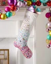Kim Seybert Rapture Beaded Stocking In Multi