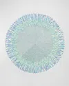 Kim Seybert Ray Beaded Placemat In Blue