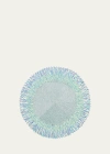 Kim Seybert Ray Beaded Placemat In Periwinkle/seafoam