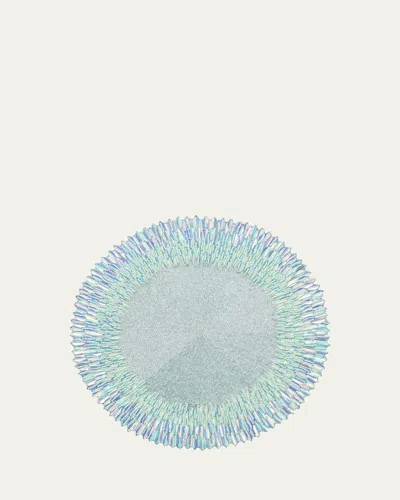 Kim Seybert Ray Beaded Placemat In Blue