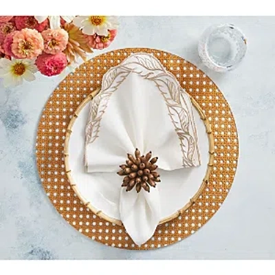 Kim Seybert Reed Placemat In Brown