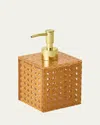 Kim Seybert Reed Soap Dispenser, Natural In Natural