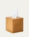 Kim Seybert Reed Tissue Box, Natural In Natural