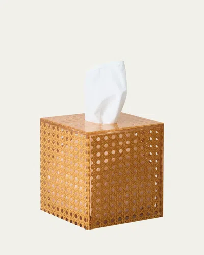 Kim Seybert Reed Tissue Box, Natural
