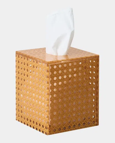 KIM SEYBERT REED TISSUE BOX, NATURAL
