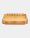 Kim Seybert Reed Tray, Natural In Natural