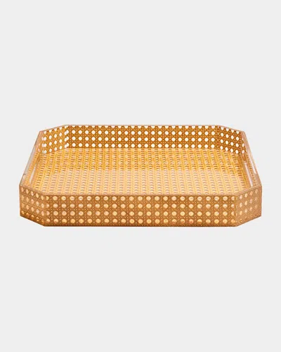 Kim Seybert Reed Tray, Natural