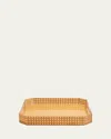 Kim Seybert Reed Tray, Natural In Natural