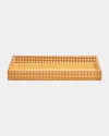 Kim Seybert Reed Vanity Tray, Natural In Natural