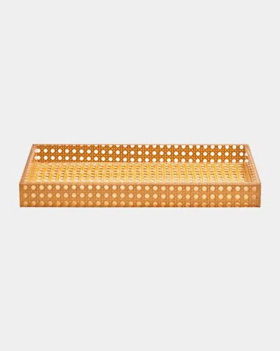 Kim Seybert Reed Vanity Tray, Natural