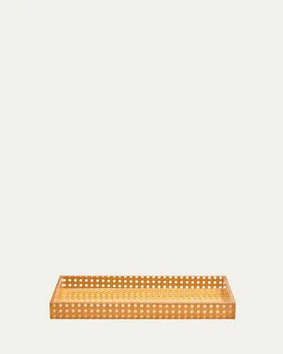 KIM SEYBERT REED VANITY TRAY, NATURAL