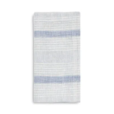 Kim Seybert Ribbon Stripe Napkin, Set Of 4 In White
