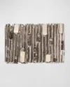 Kim Seybert Matrix Napkin Ring In Silver