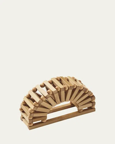 Kim Seybert Spoke Napkin Ring In Natural