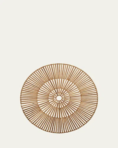 Kim Seybert Spoke Placemat In Brown
