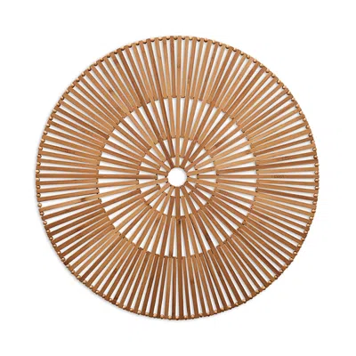 Kim Seybert Spoke Placemat In Brown