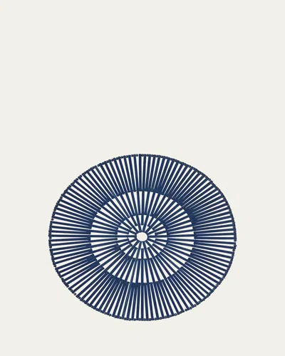 Kim Seybert Spoke Placemat In Navy