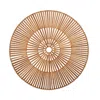 Kim Seybert Spoke Placemats, Set Of 4 In Brown