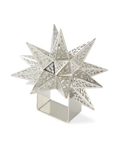 Kim Seybert Stardust Napkin Ring In Metallic