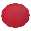 Kim Seybert Tailored Placemat In Red