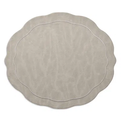 Kim Seybert Tailored Placemat In Gray