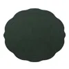 Kim Seybert Tailored Placemat, Set Of 4 In Hunter Green