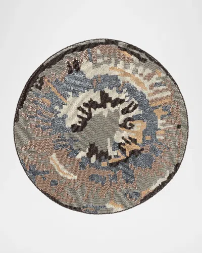 Kim Seybert Tapestry Beaded Placemat In Multi