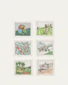 Kim Seybert Venture Cocktail Napkins, Set Of 6 In Multi