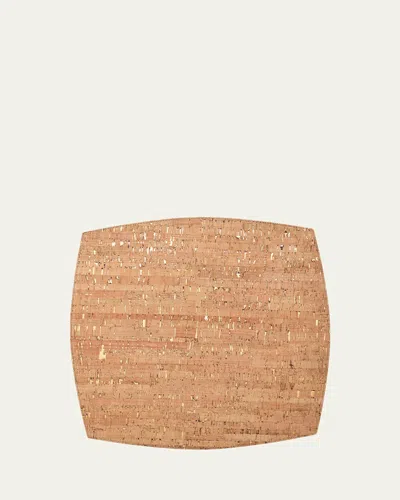 Kim Seybert Whistler Cork Placemat In Brown