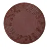 Kim Seybert Wood Matrix Placemat, Set Of 2 In Brown