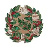Kim Seybert Xmas Carol Beaded Placemat In Multi