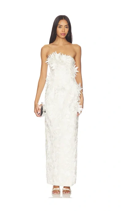 Kim Shui Floral Dress In White