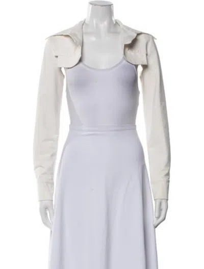 Pre-owned Kim Shui Jacket In Neutrals