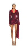 Kim Shui Jelixa Zip Up Wrap Blazer Dress
