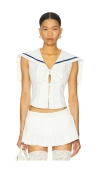 Kim Shui Sailor Corset Top