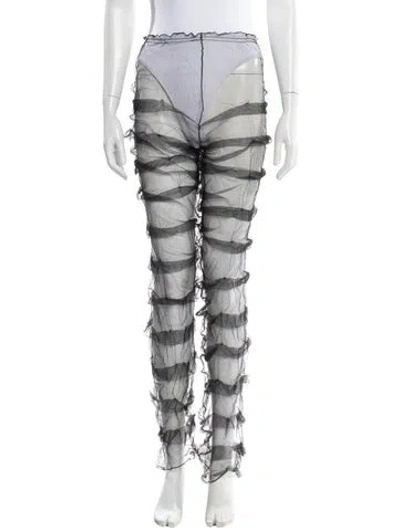 Pre-owned Kim Shui Skinny Leg Pants W/ Tags In Silver